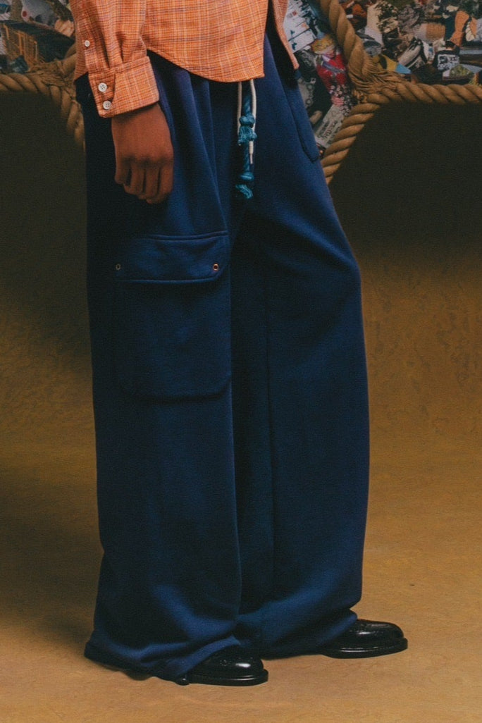 Reins Sweat Cargo Pants【NVY】