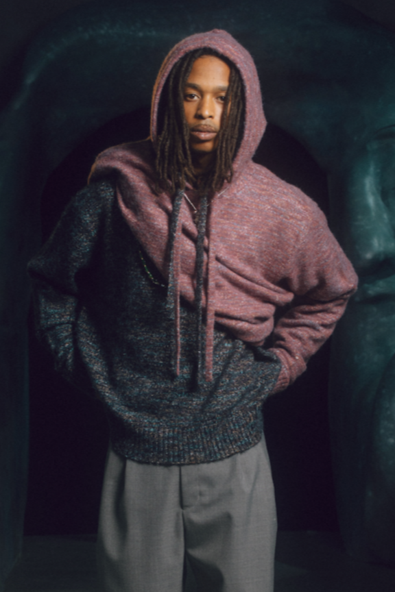 Knit Hoodie