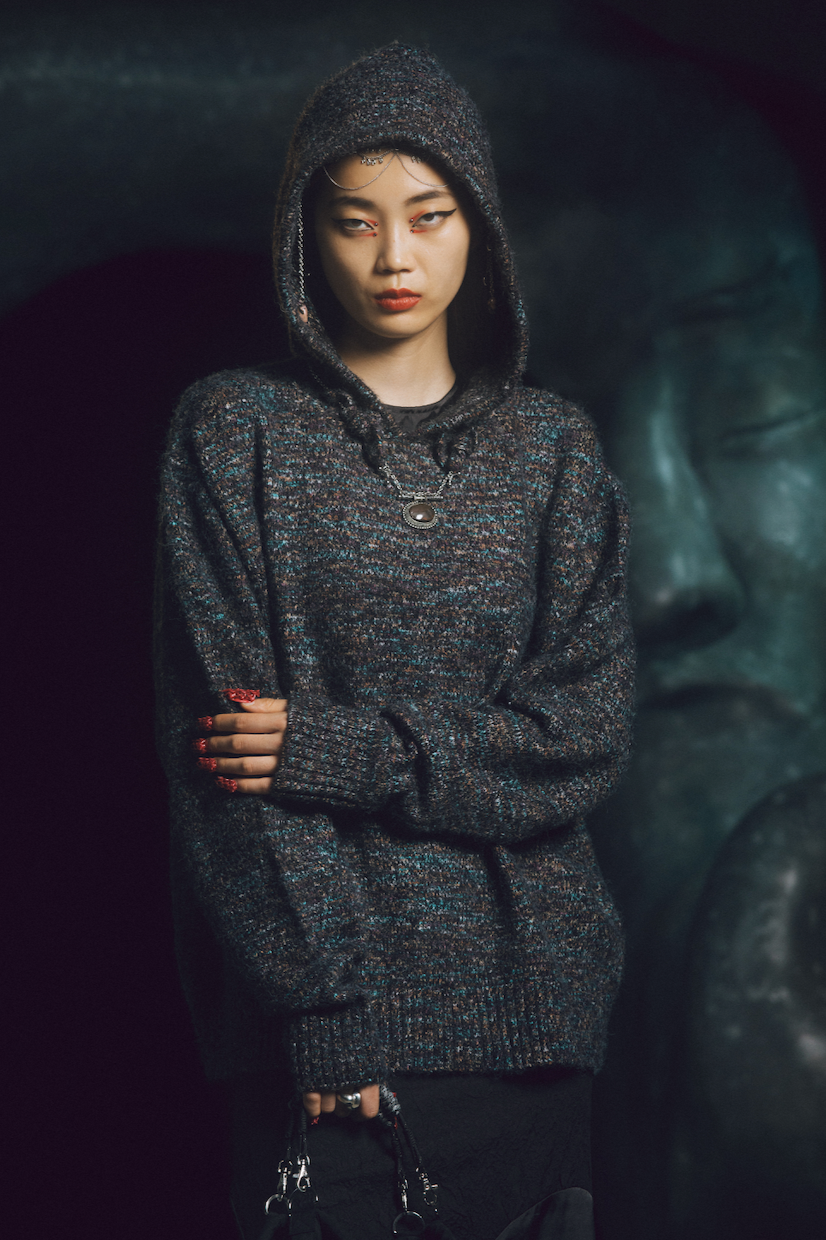 Knit Hoodie