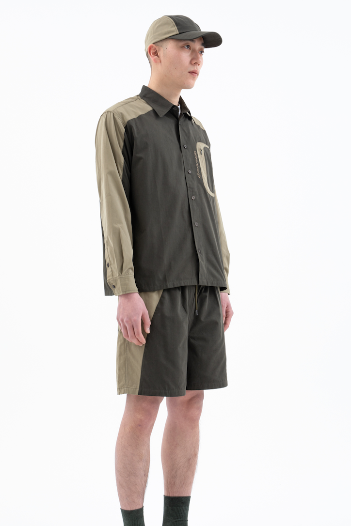 "PD COMPANY" Formal Shirt 【Green】