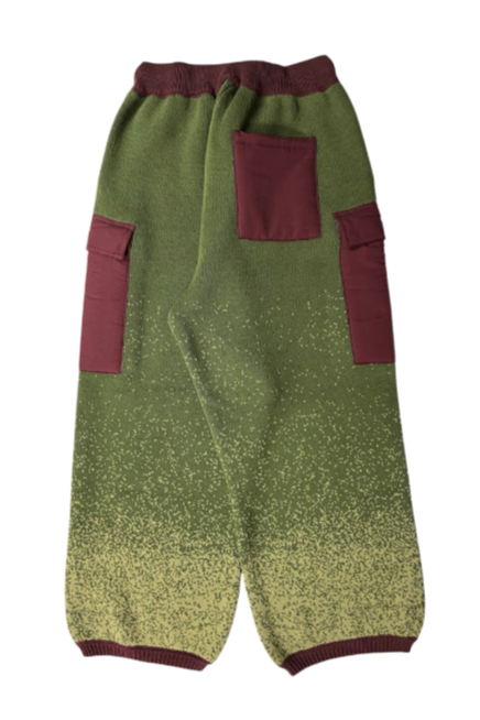 GRADATION WIDE KNIT PANTS"YUKIYAMA"