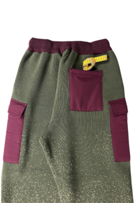 GRADATION WIDE KNIT PANTS"YUKIYAMA"