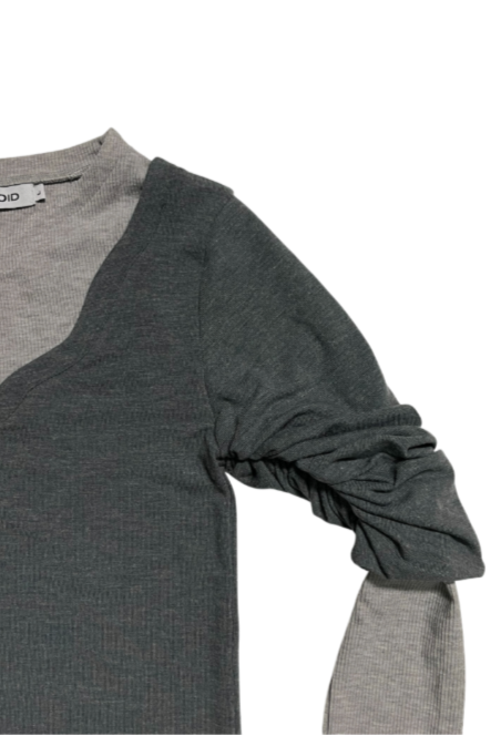 LAYERED SCROLL L/S TOP
