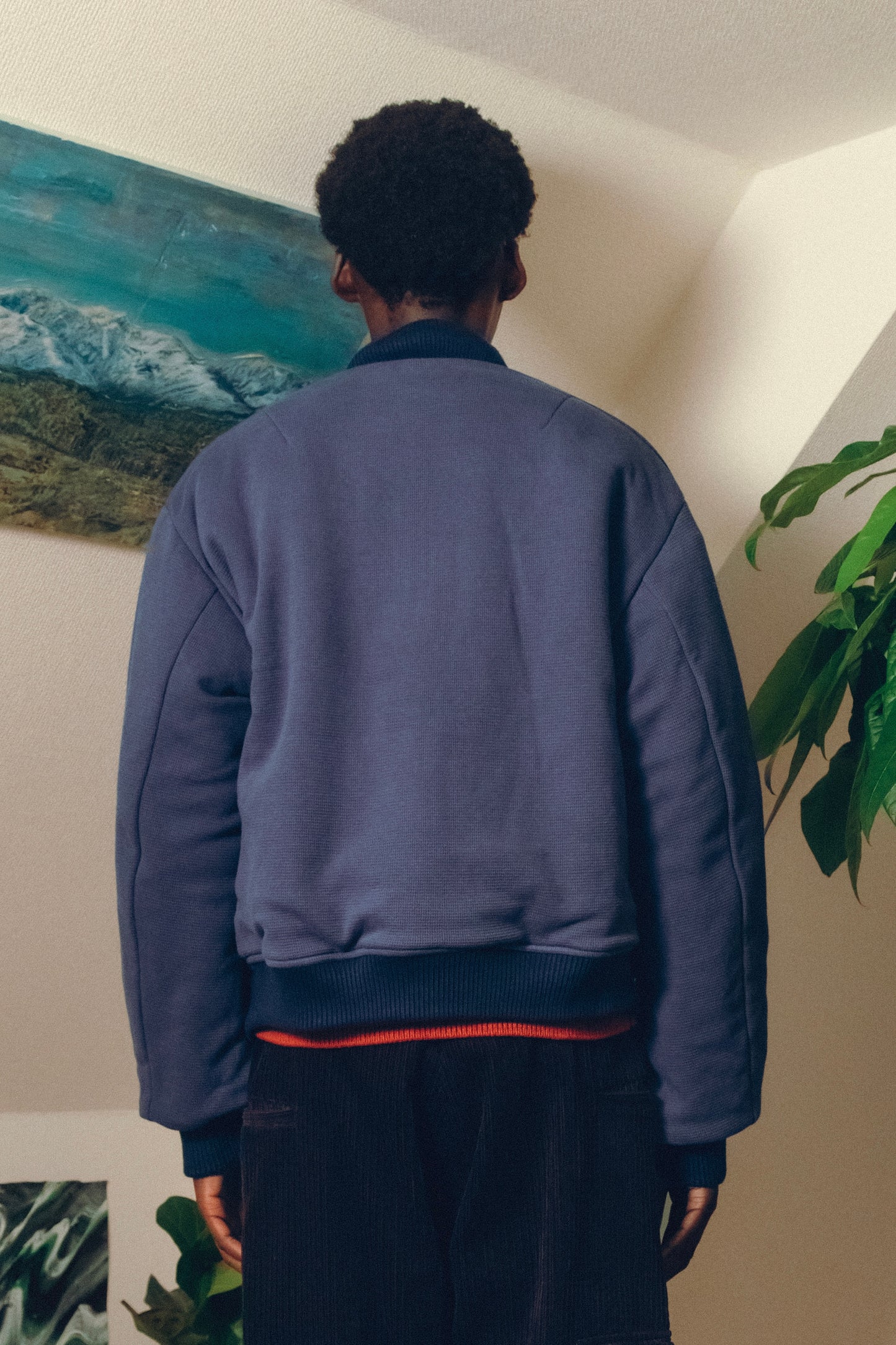 Wool Pull Over Jacket【GRY】