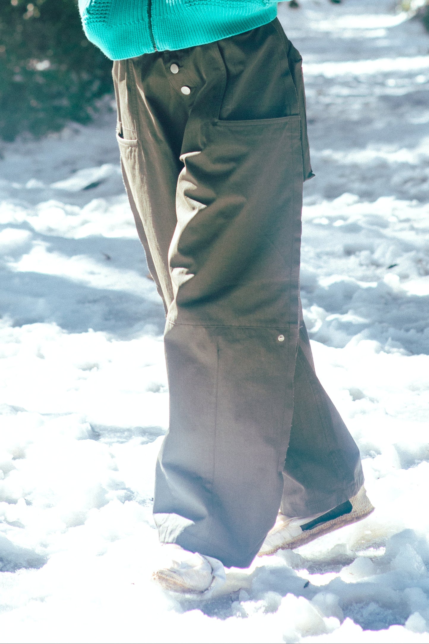 OVERPRINT BALLOON PANTS”KANE”