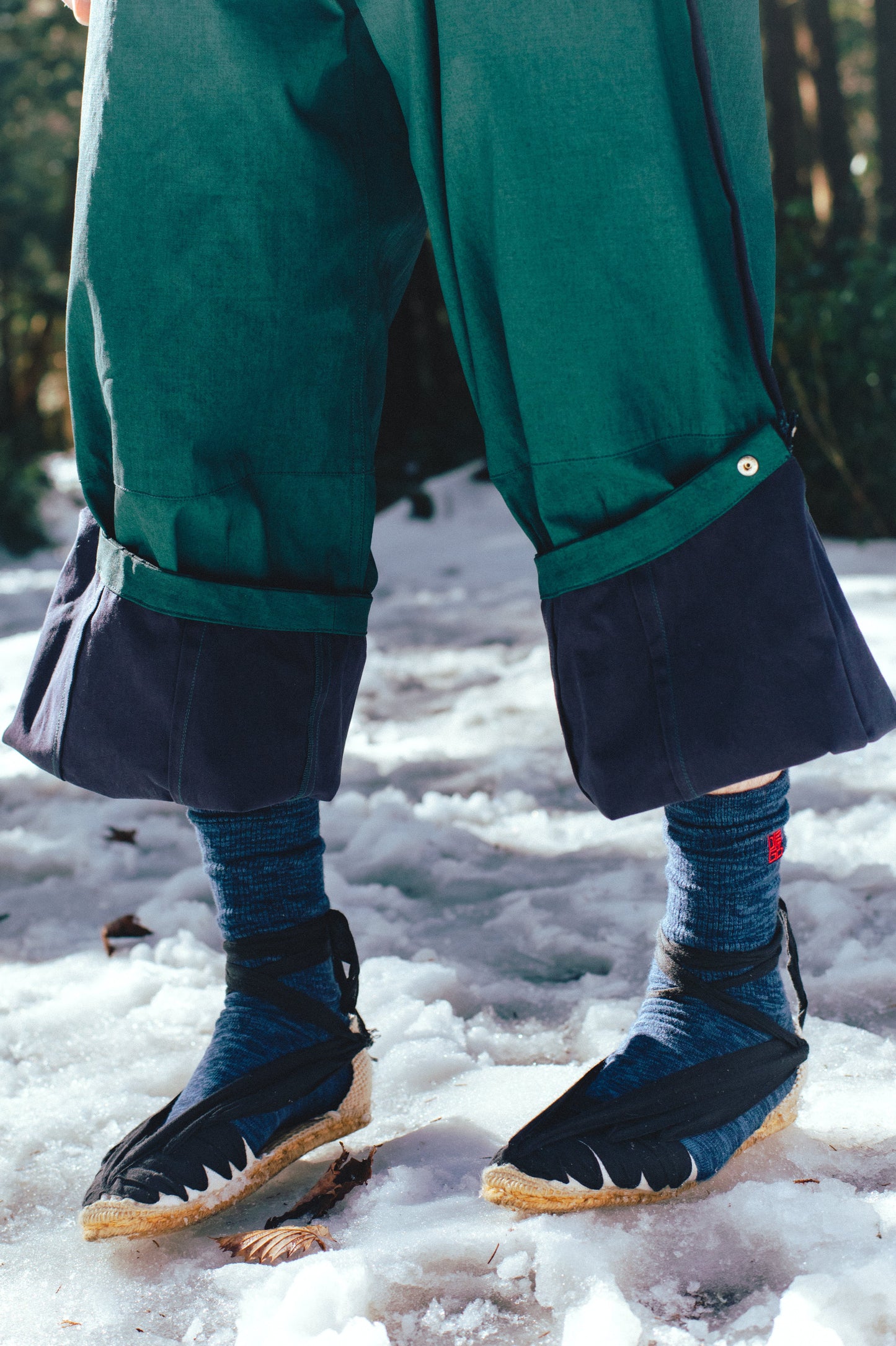 OVERPRINT BALLOON PANTS”KANE”