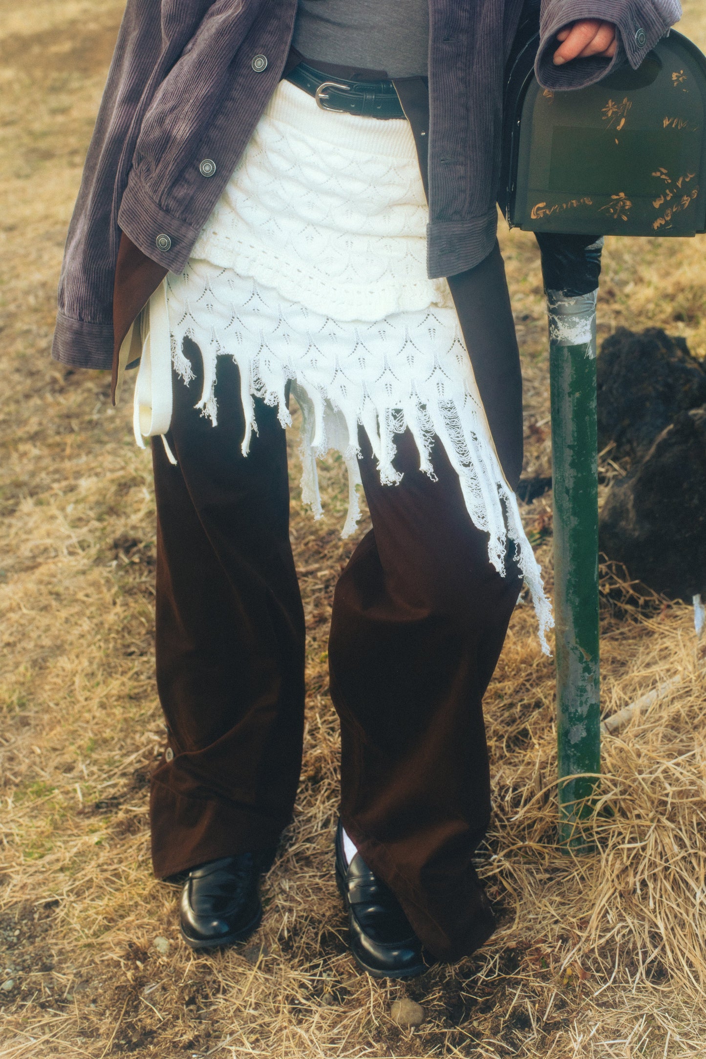 KNIT SKIRT ”YUKIYAMA”
