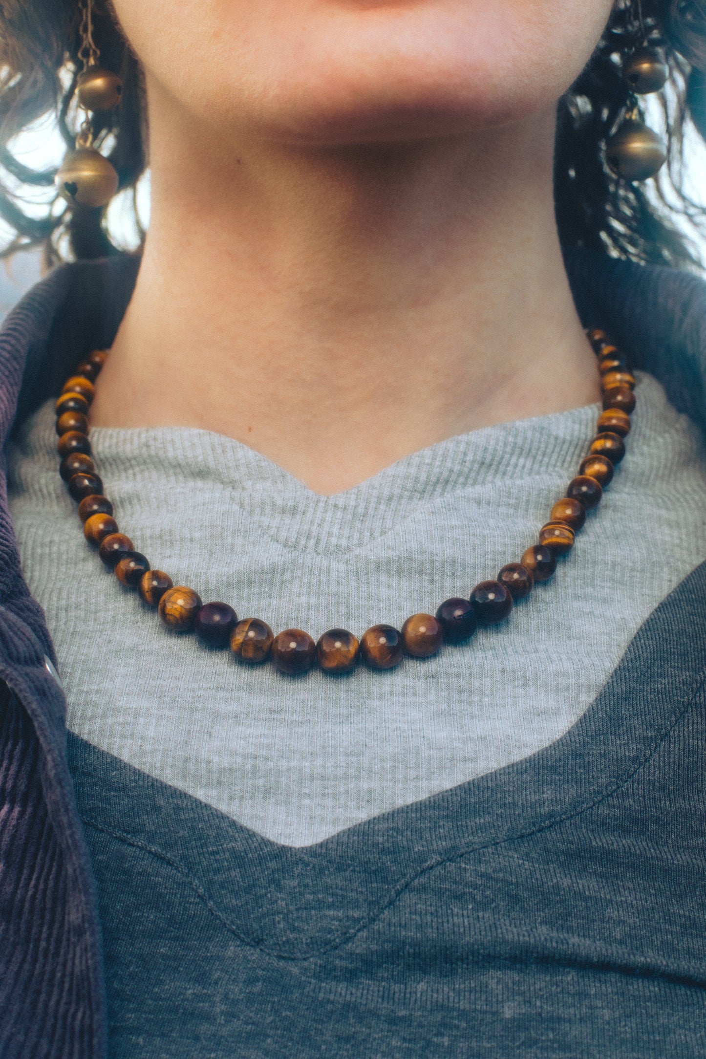 NATURAL STONE NECKLACE