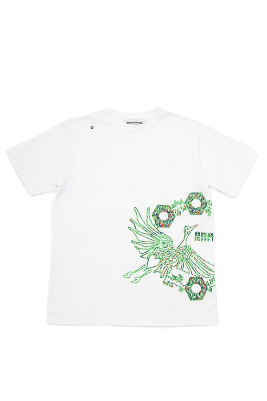 "Prepare and save" T-Shirt【WHT】