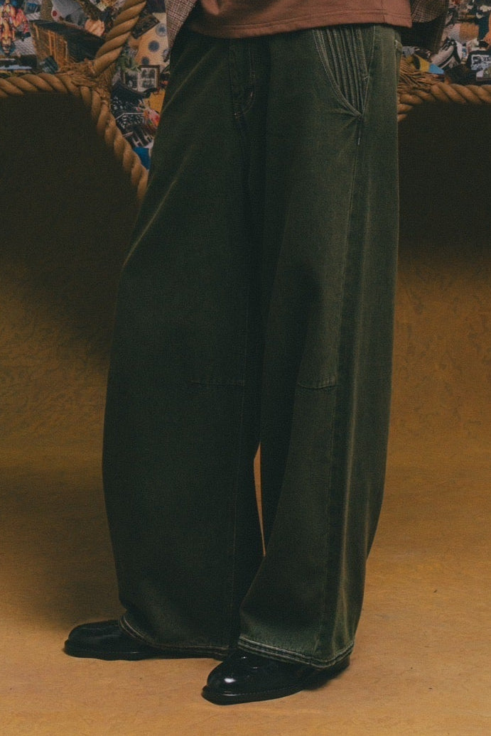 Tatami Baggy Denim【GRN】