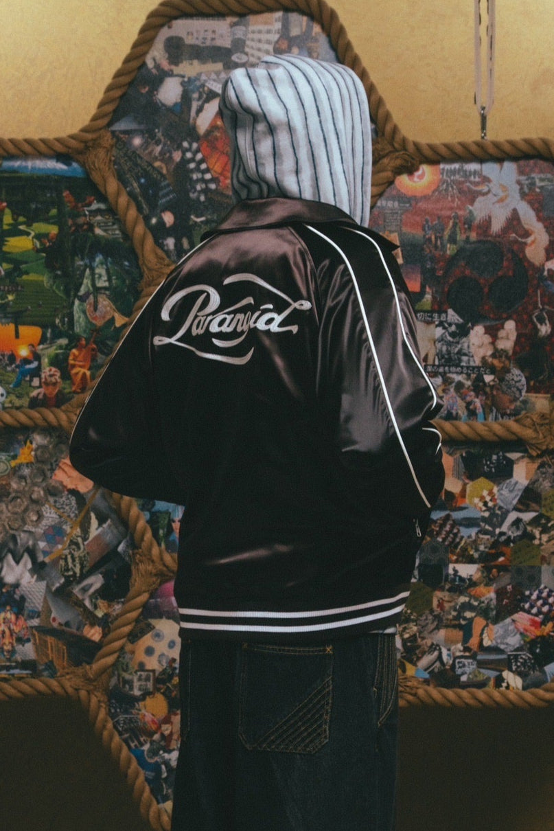 Satin Rib Jacket【BLK】