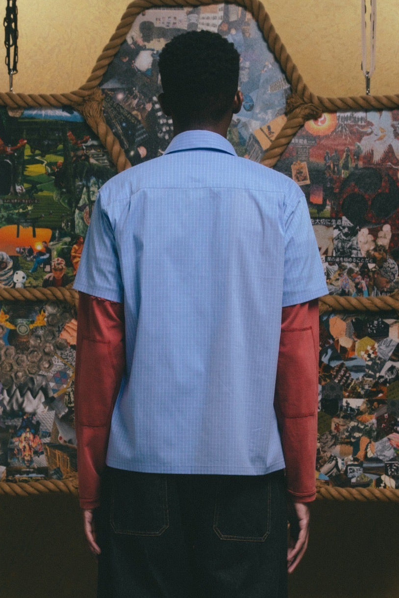 Hunting Graph Check Shirt【BLU】
