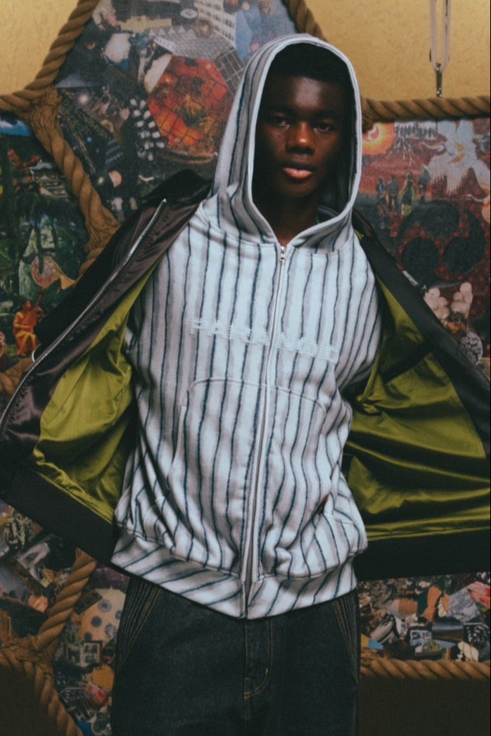 Ranchou Zip Hoodie【GRY】