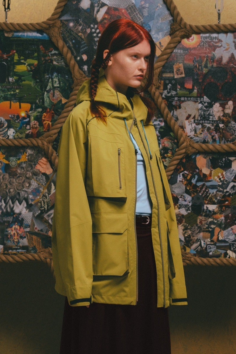 3L 6Pocke Mountain Parka【YEL】