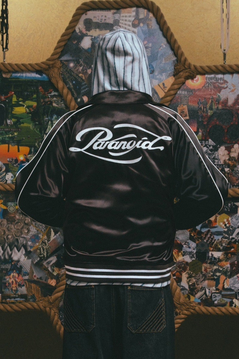 Satin Rib Jacket【BLK】