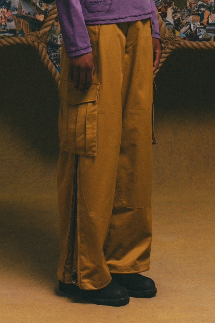 Side Zip Cargo Pants【MTD】
