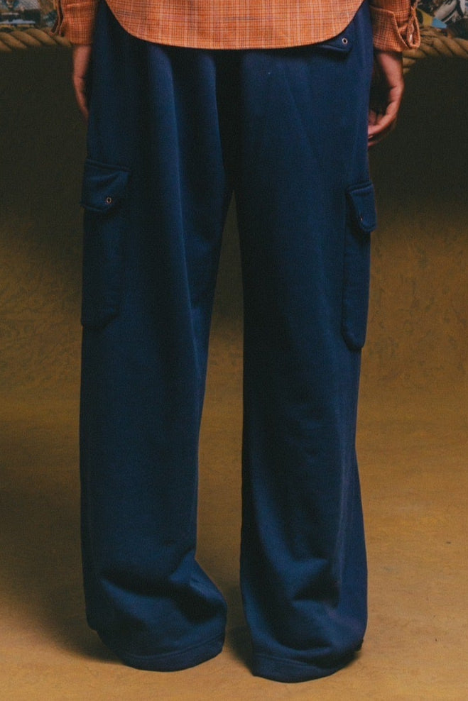 Reins Sweat Cargo Pants【NVY】