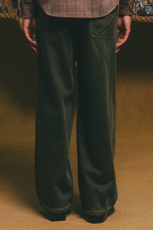 Tatami Baggy Denim【GRN】