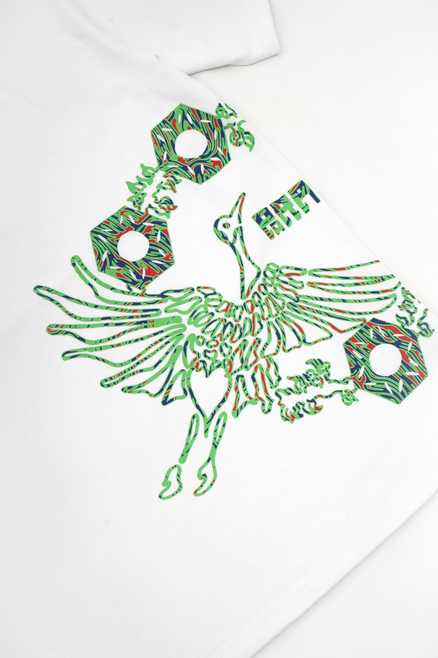 "Prepare and save" T-Shirt【WHT】