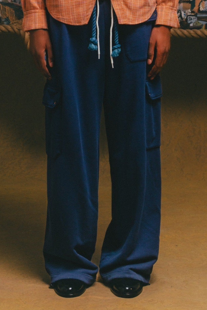 Reins Sweat Cargo Pants【NVY】