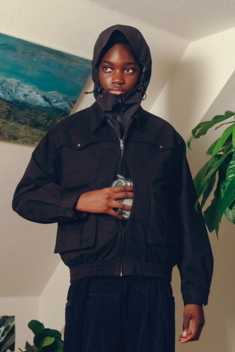 Reversible Hunting Trucker Jacket【BLK】