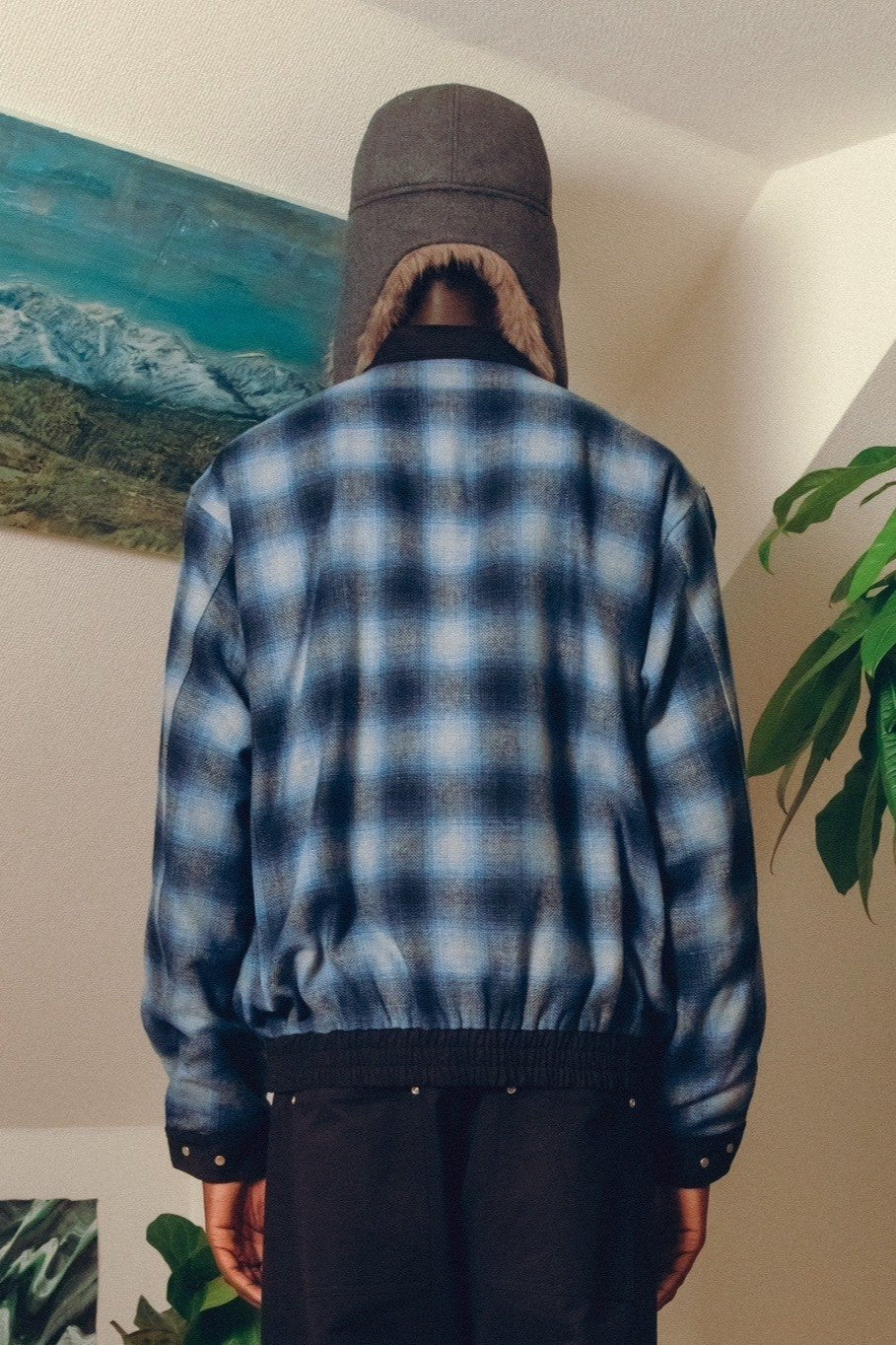 Reversible Hunting Trucker Jacket【BLK】