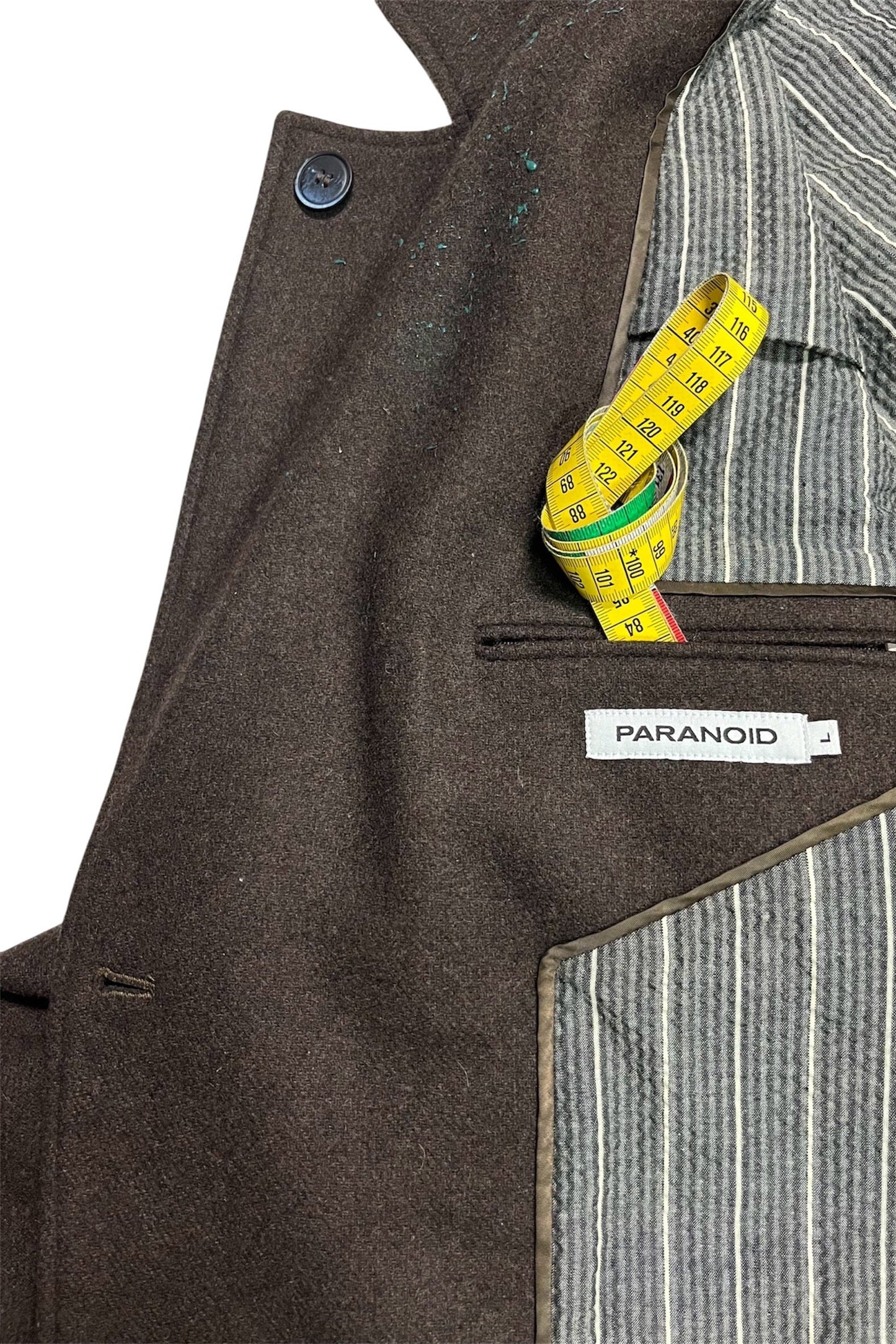 MELANGE DOUBLE-BREASTED JACKET "KAERIJI"