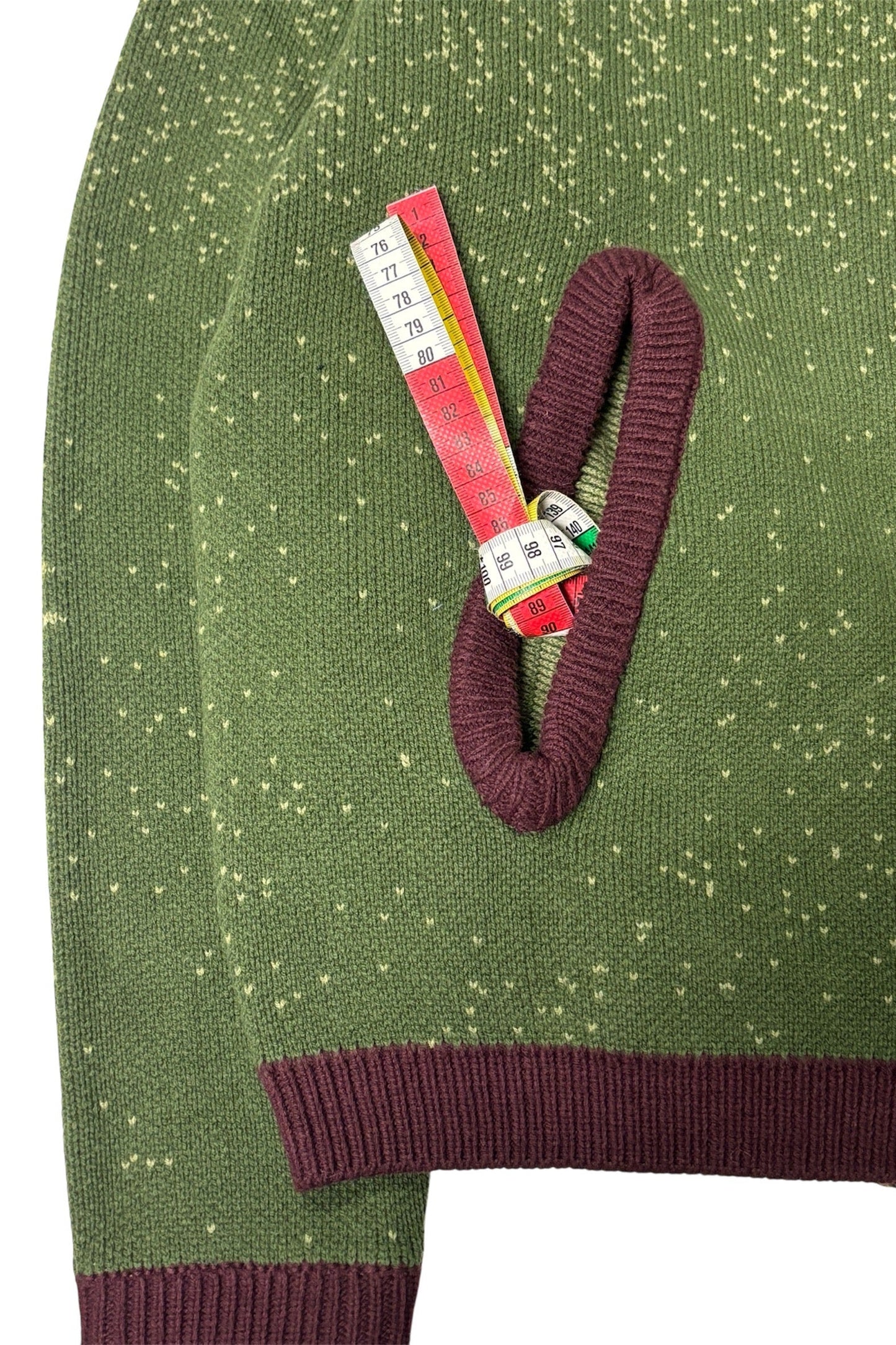 GRADATION ZIP KNIT HOODIE”YUKIYAMA”