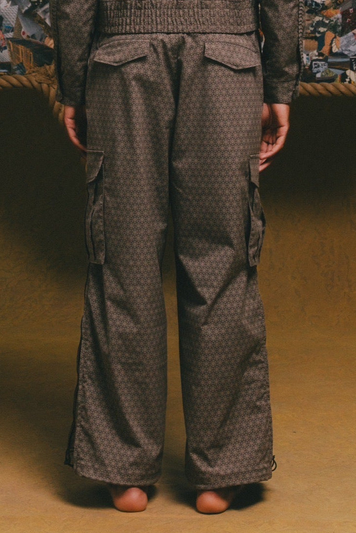Kikkou Side Zip Cargo Pants