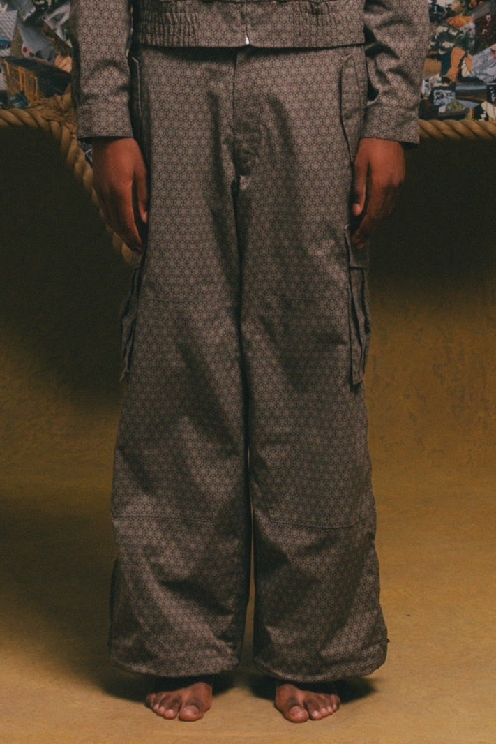 Kikkou Side Zip Cargo Pants
