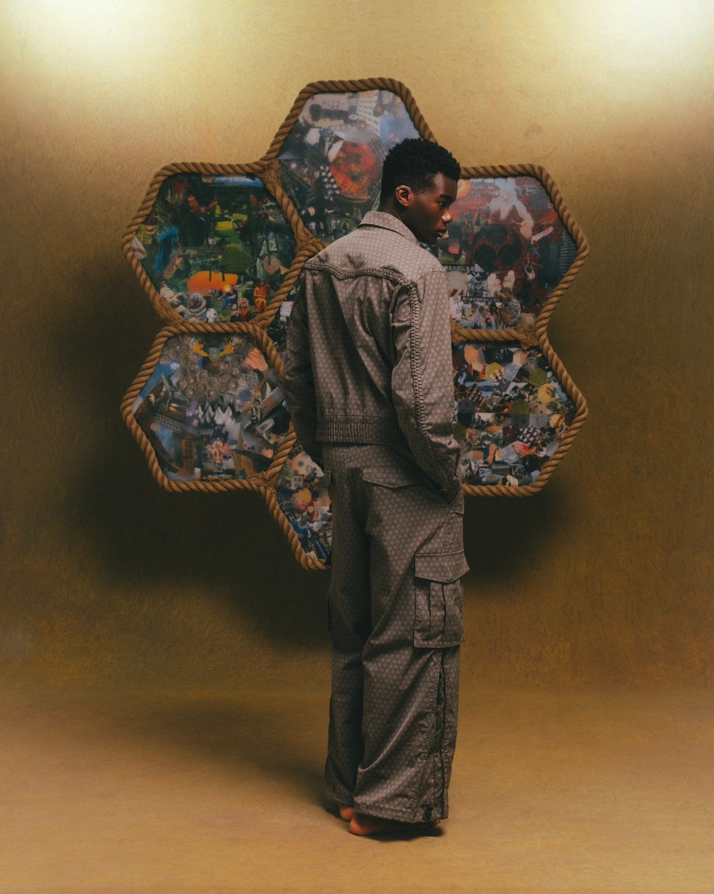 Kikkou Side Zip Cargo Pants