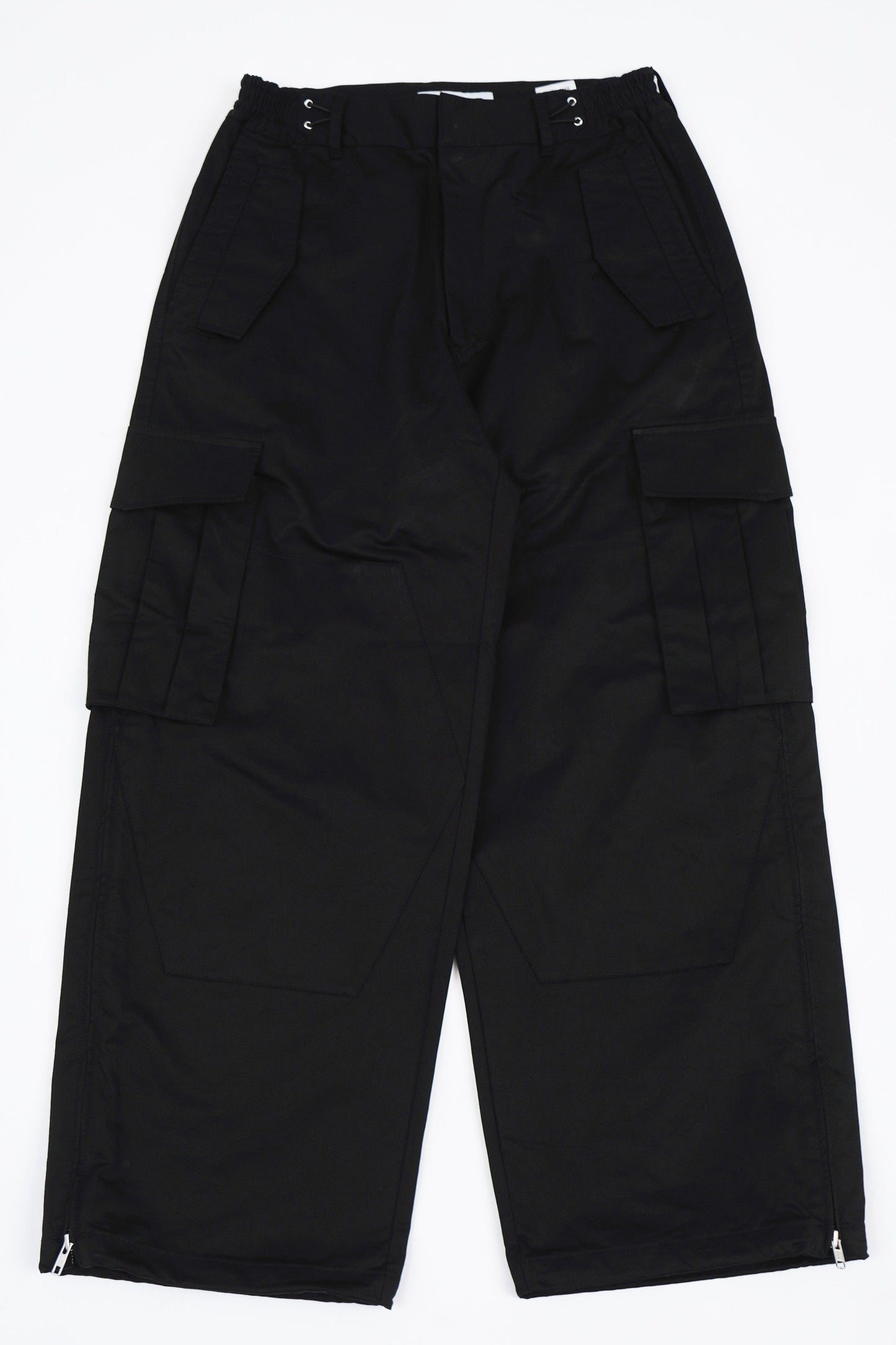 Side Zip Cargo Pants【BLK】
