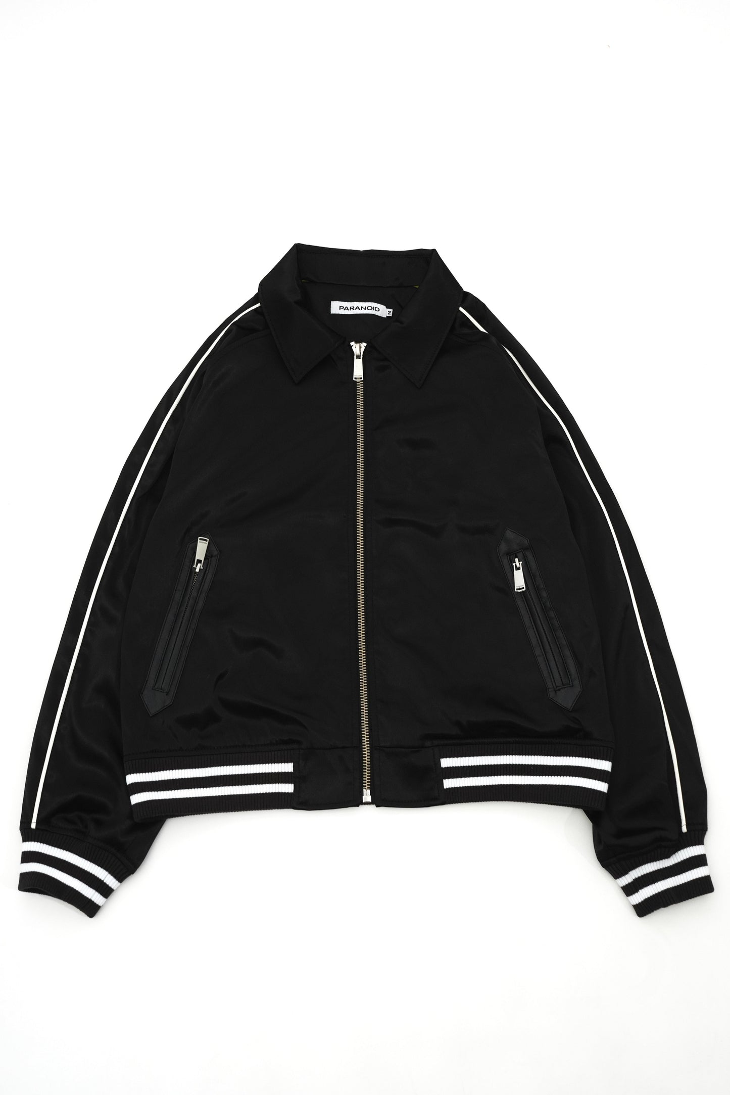 Satin Rib Jacket【BLK】