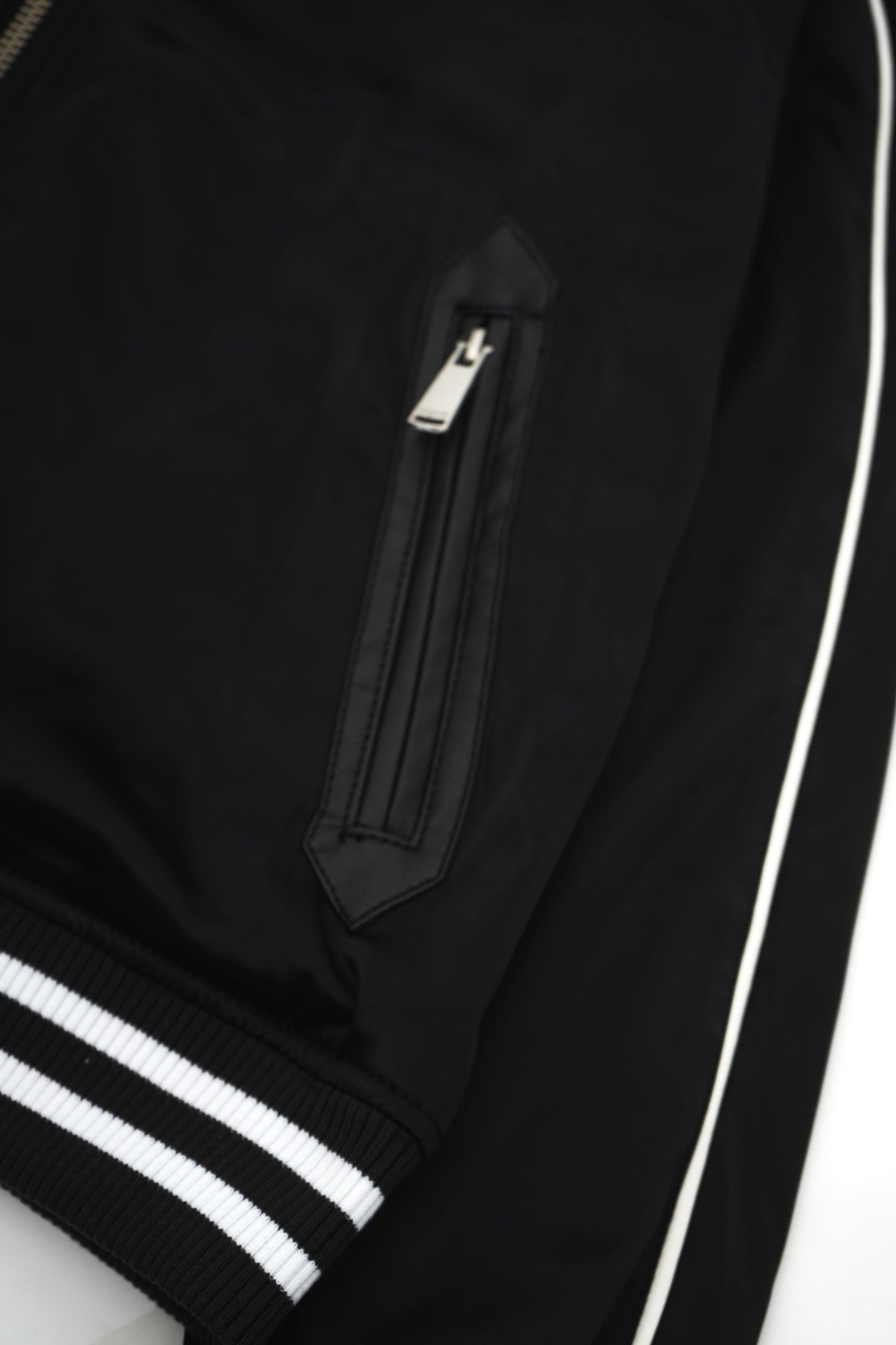 Satin Rib Jacket【BLK】