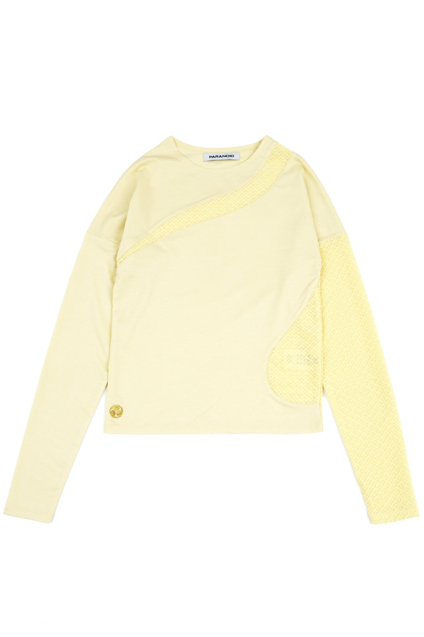 Lace Docking L/S T-Shirt【YEL】