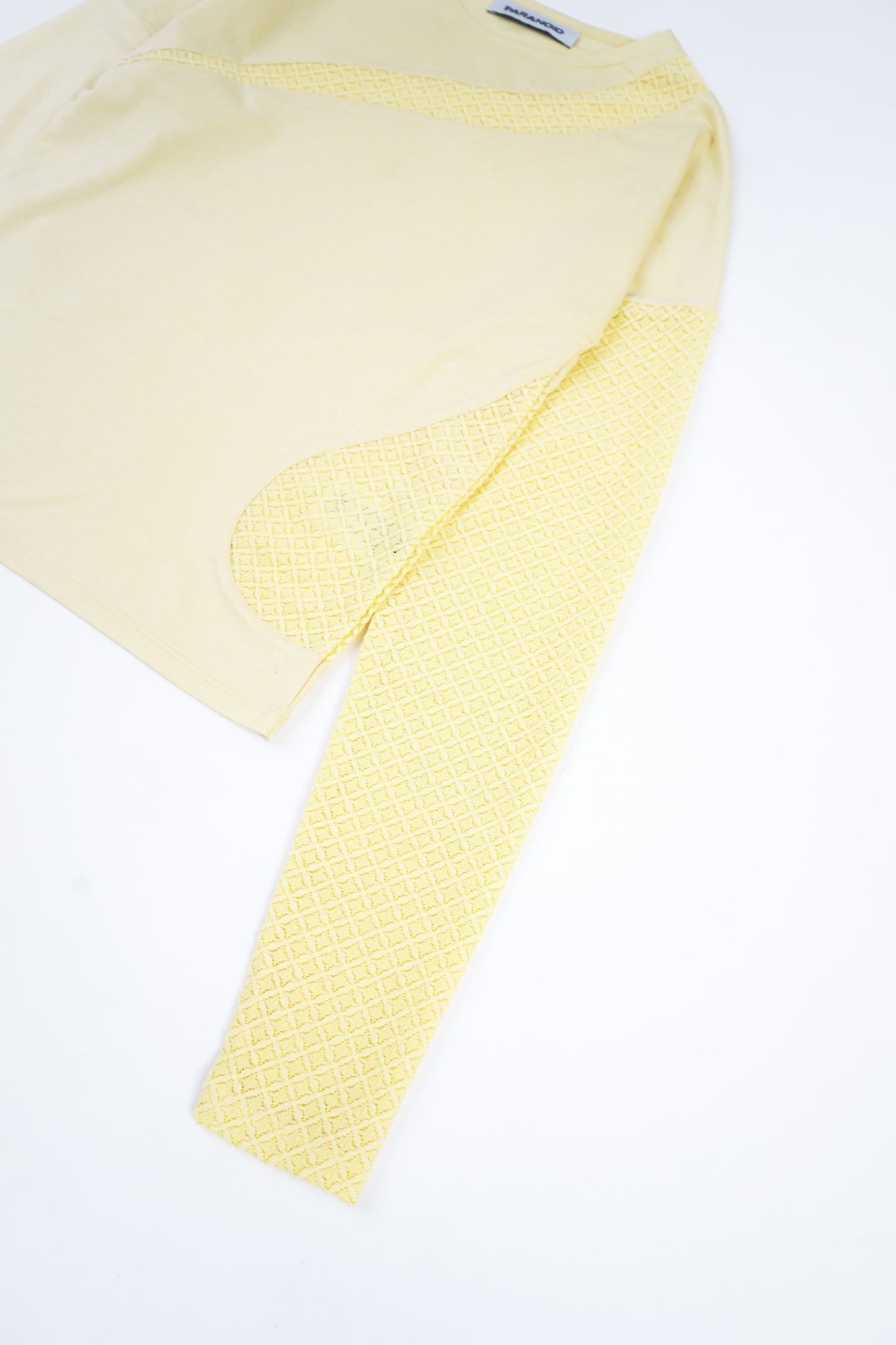 Lace Docking L/S T-Shirt【YEL】