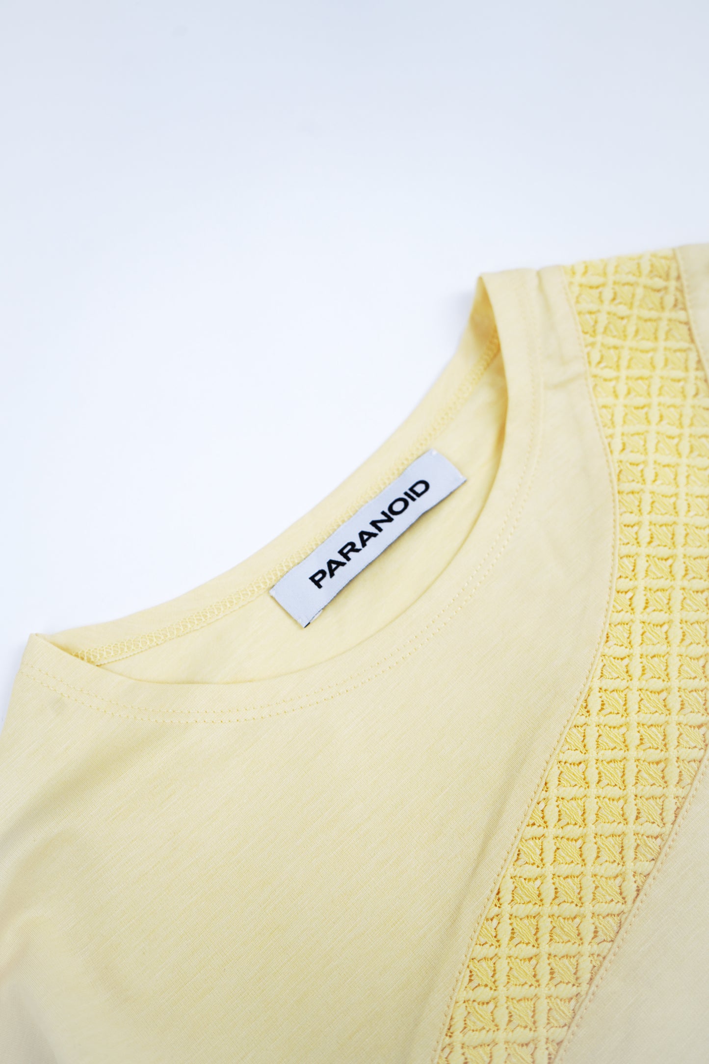 Lace Docking L/S T-Shirt【YEL】