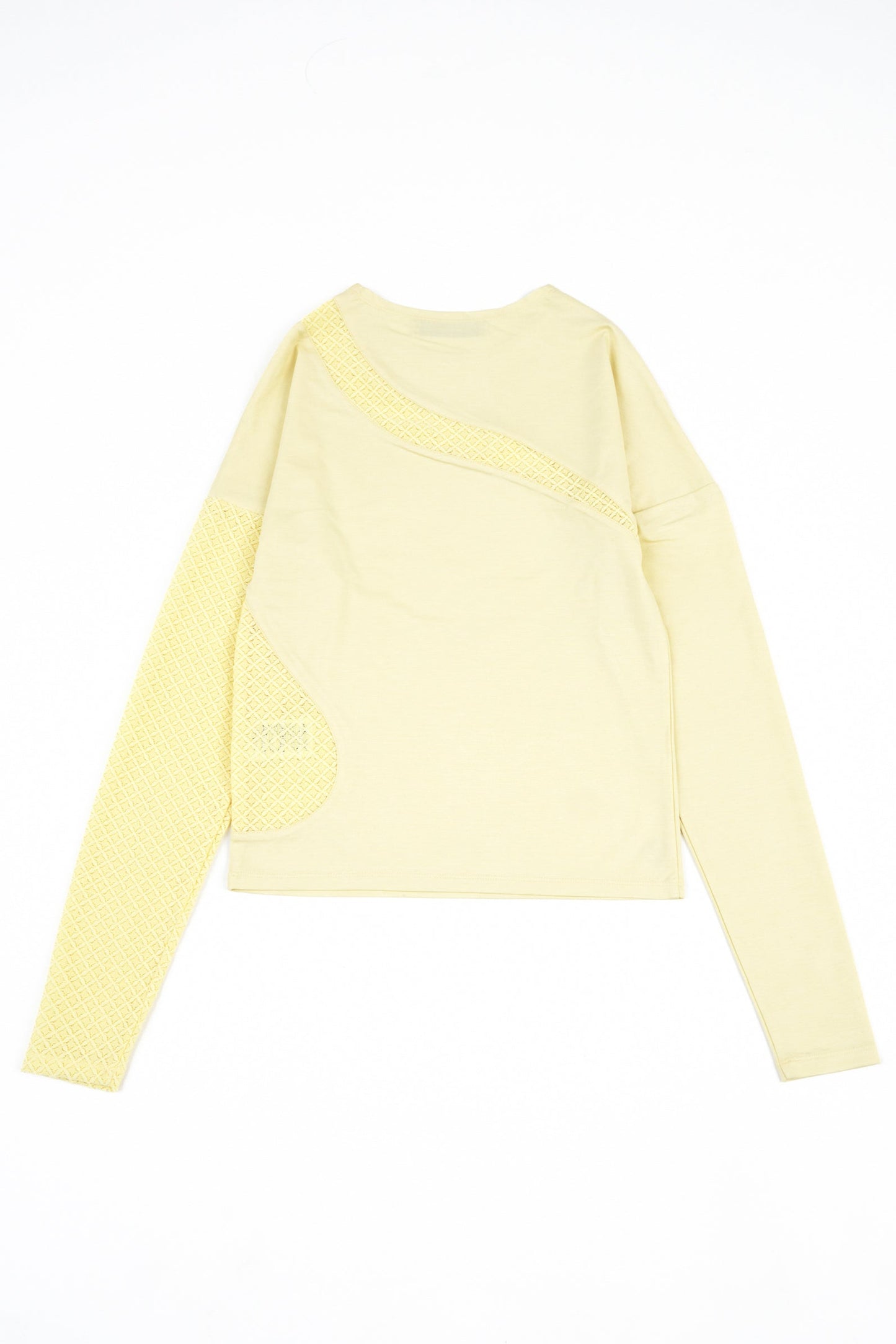Lace Docking L/S T-Shirt【YEL】