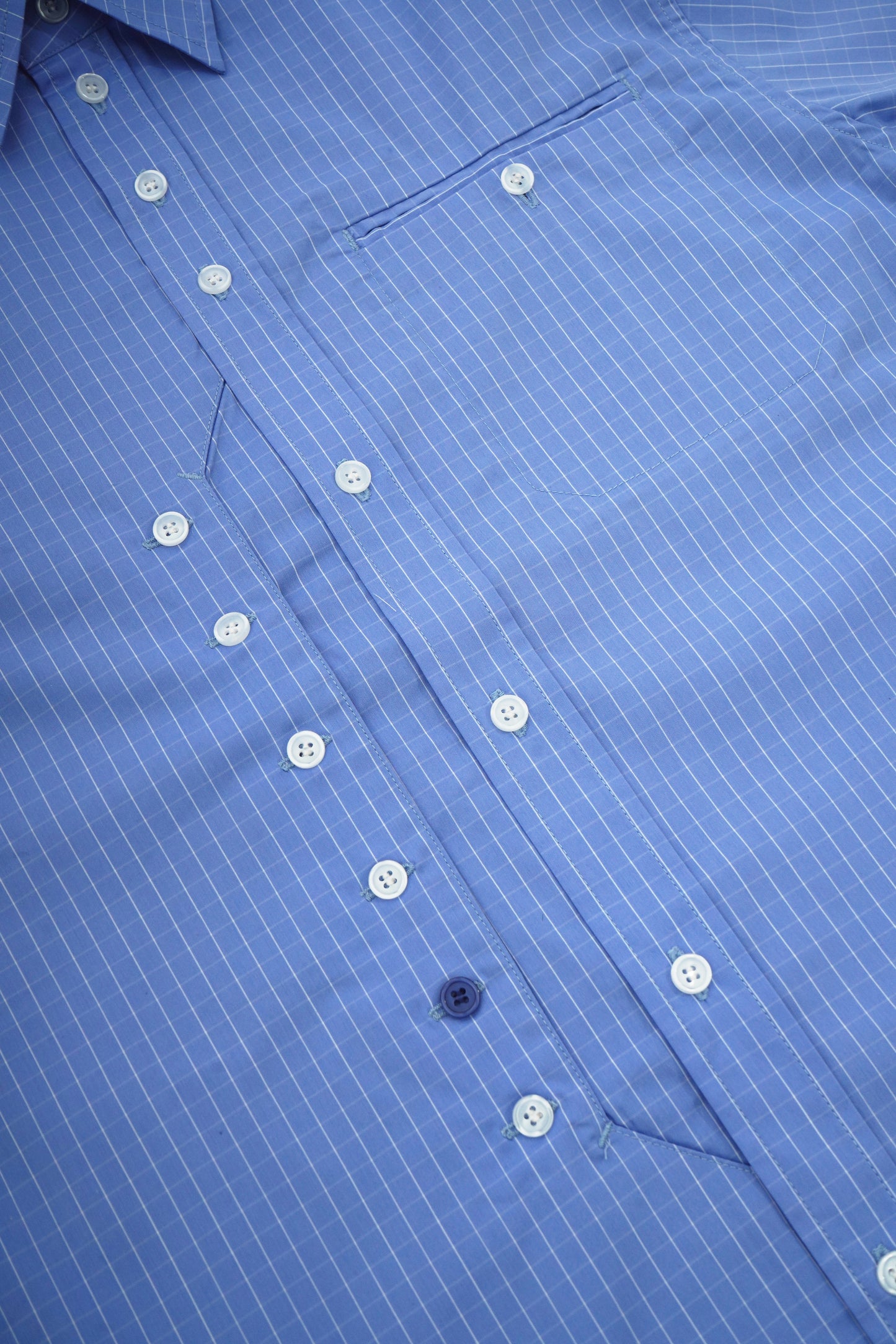 Hunting Graph Check Shirt【BLU】