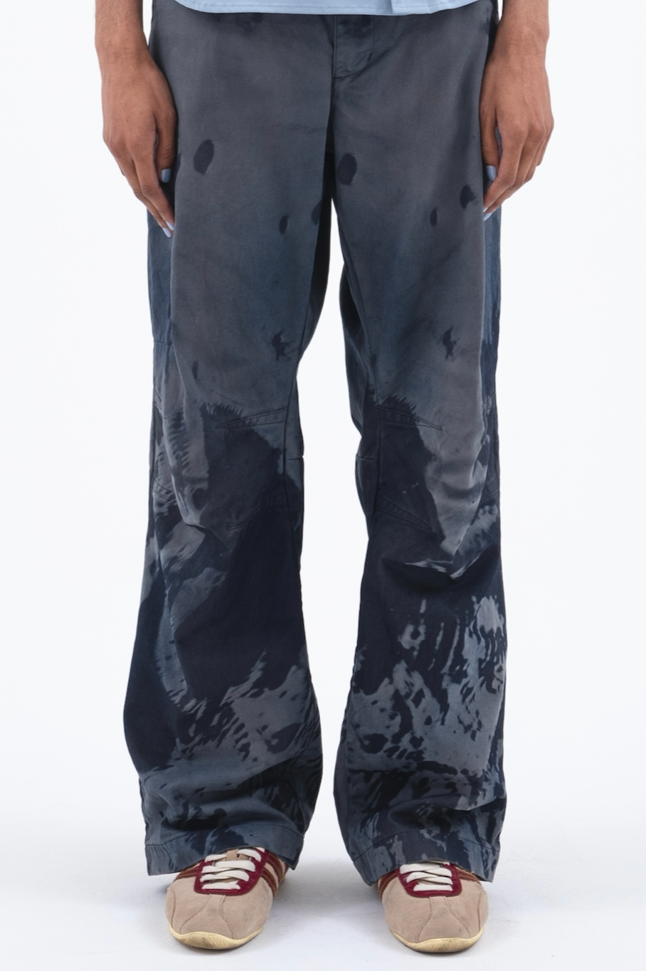 "FLUXO"Stone Washing Pants 【Gray】