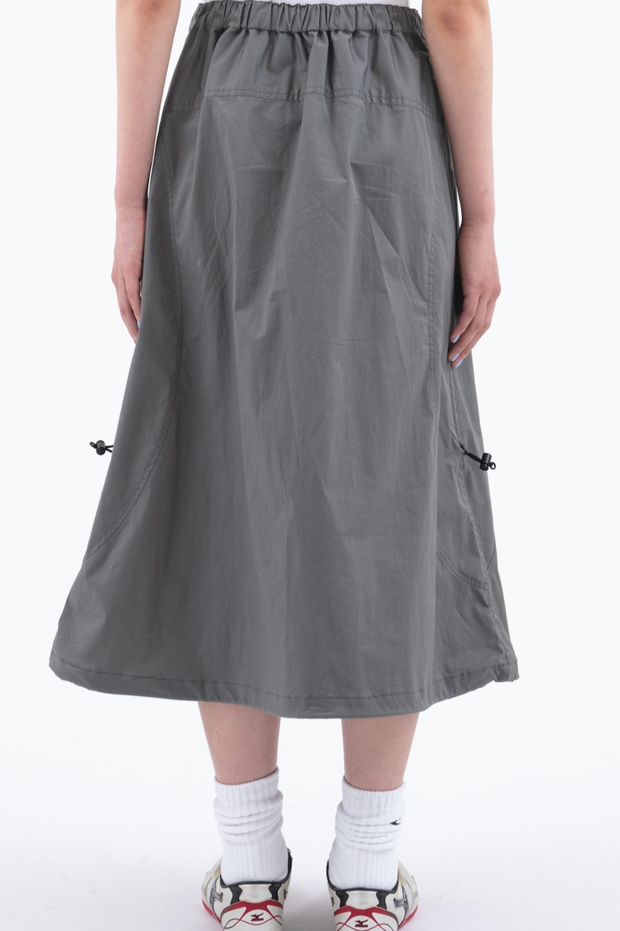 "MOVIMENTO" Nylon Skirt