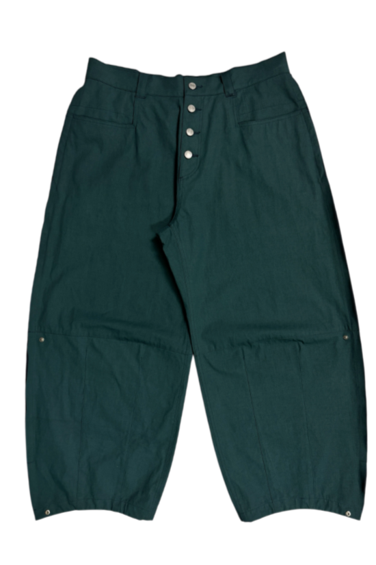 ”kane” overprint balloon pants