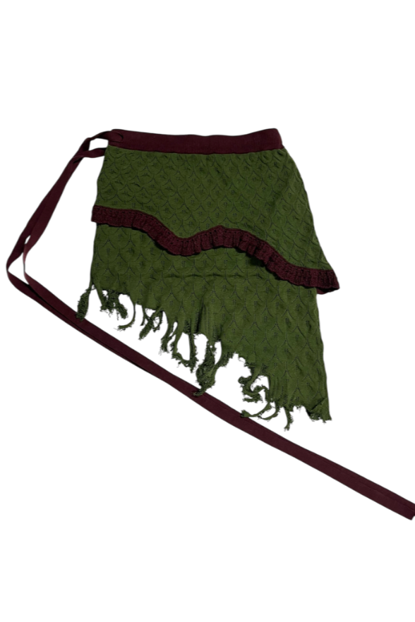 ”yukiyama” knit skirt