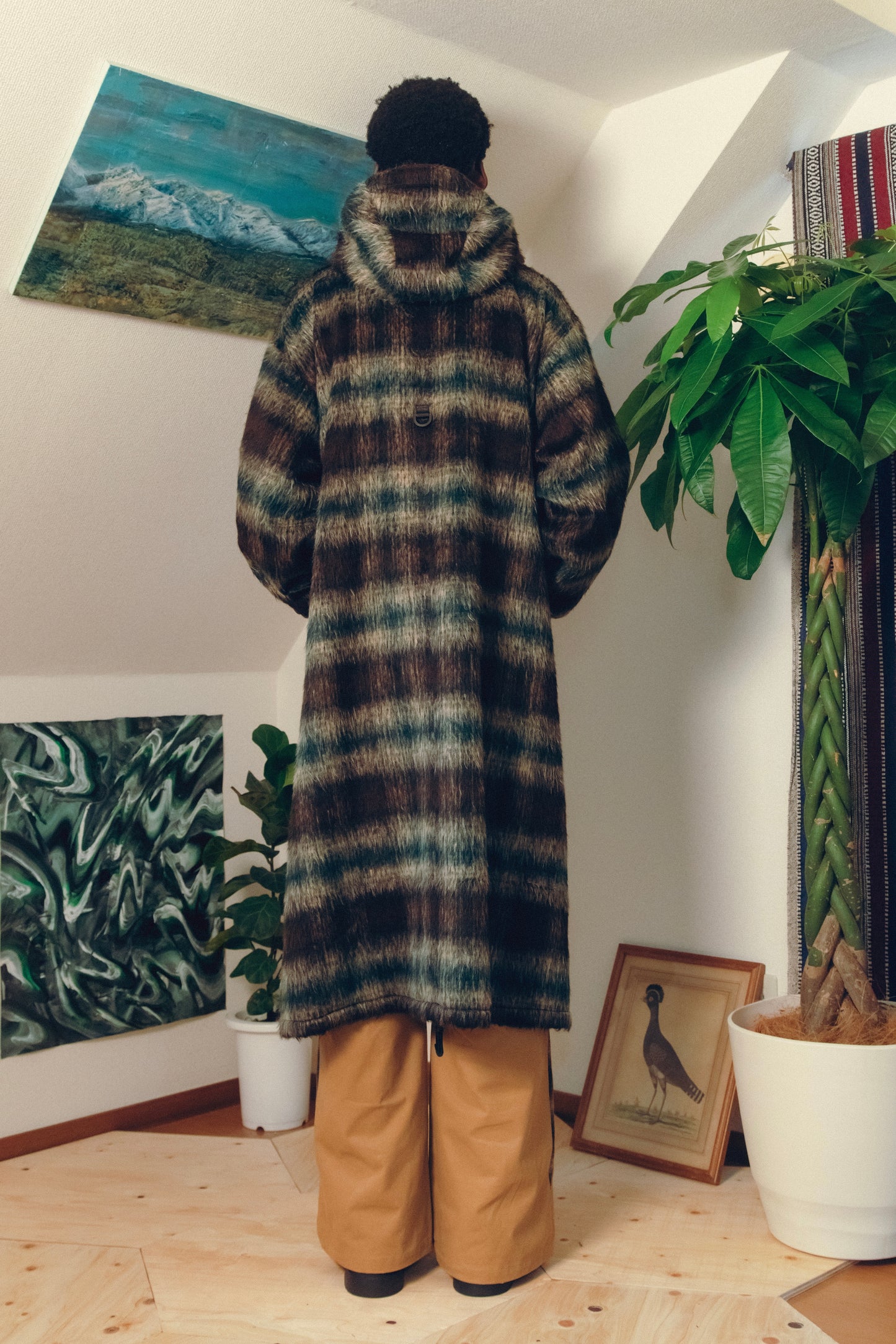 Hooded Long Coat【GRN】