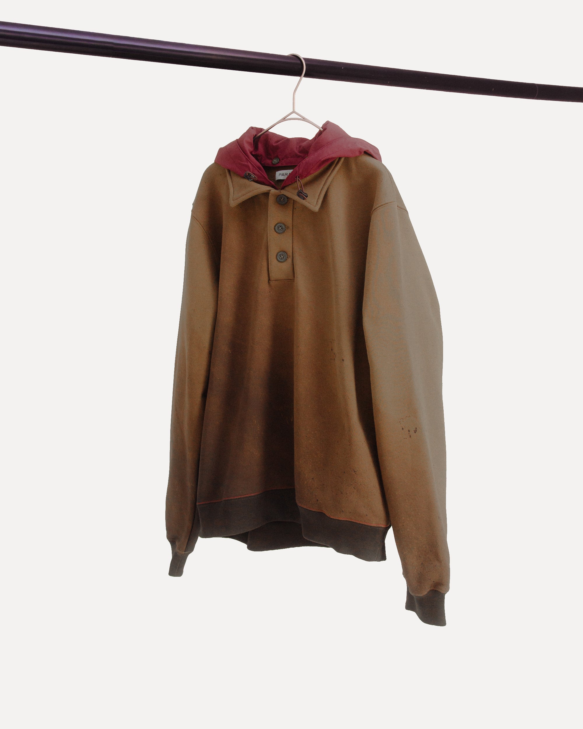 pranoid パラノイド 25aw gradation hooded PARANOID（パラノイド） パーカー GRADATION ZIP KNIT HOODIE YUKIY