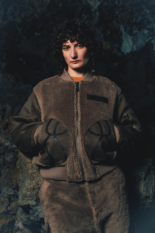 BOA/SUEDE MA-1 JACKET “TOMO”