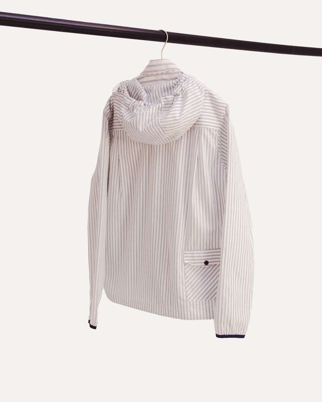 "docking stripe shirt" anorak parka