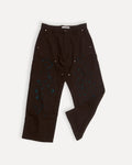 "brown" melange painter pants