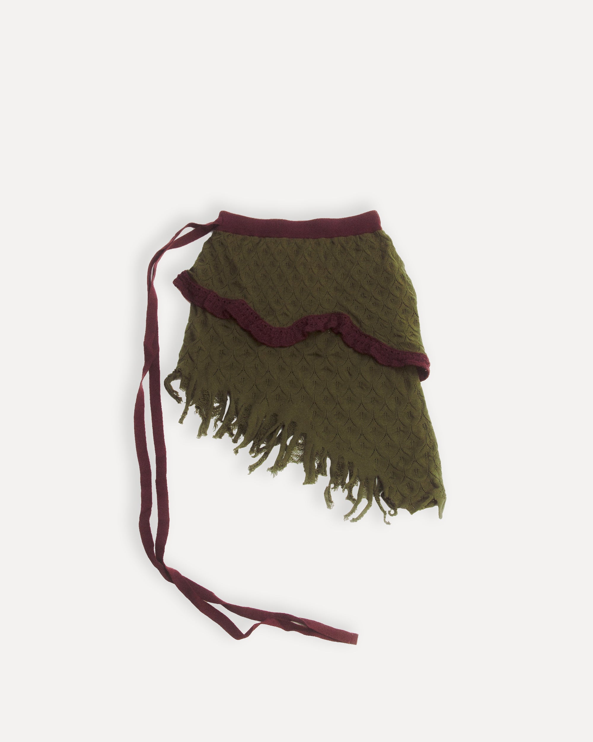 ”yukiyama” knit skirt