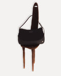 "leather piping" shoulder bag